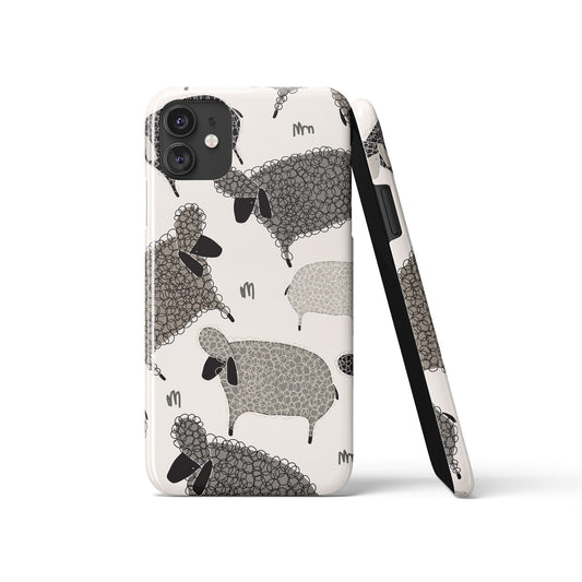 Minimalist Sheep iPhone Case