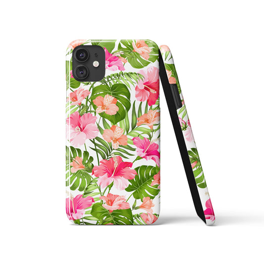 Blooming Hibiscus iPhone Case