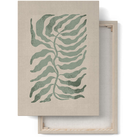 Green Leaf Canvas