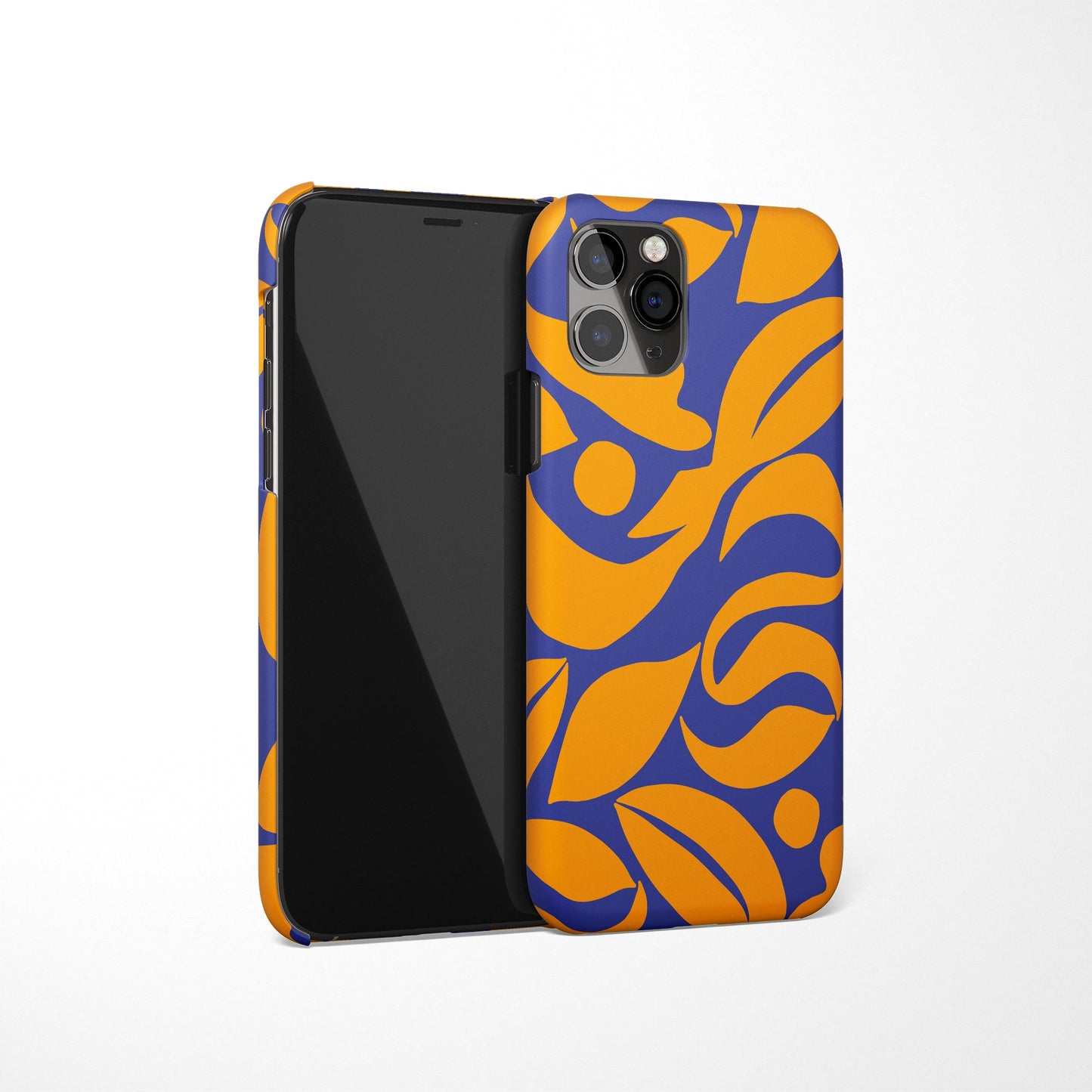 Blue and Orange iPhone Case