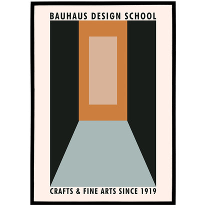 Bauhaus Inspired Poster