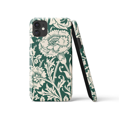 Green Floral iPhone Case