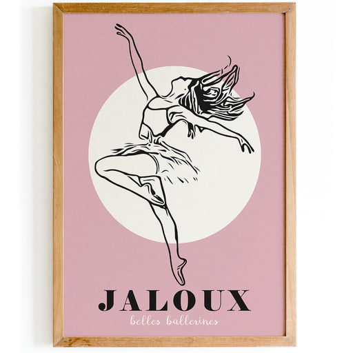 Ballet Vintage Jaloux Poster