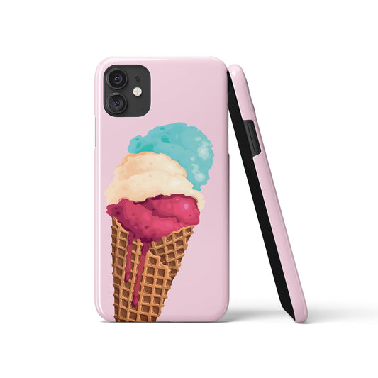 Ice Cream Pink iPhone Case