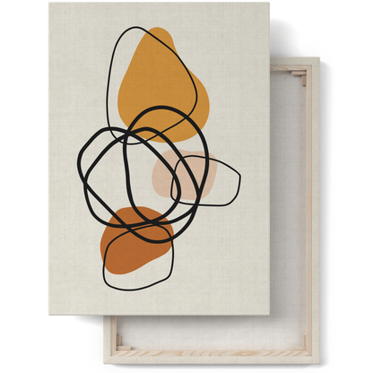 Abstract Modern Wall Art Canvas Print