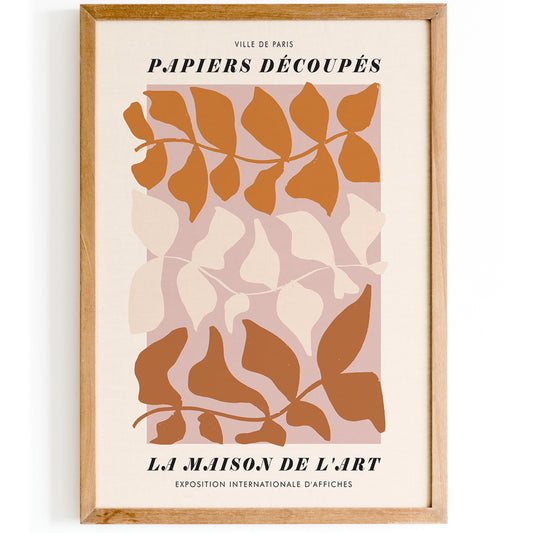 Boho Papiers Decoupes Poster