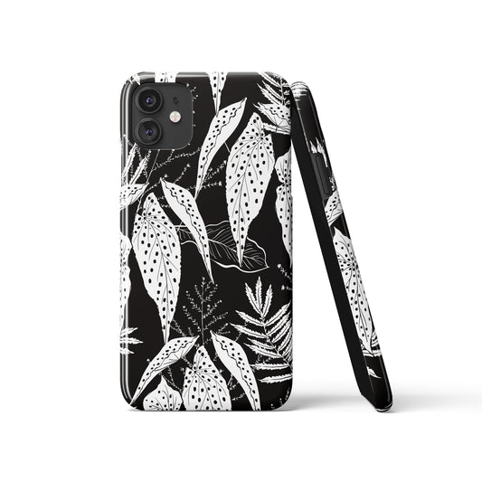 Polka Dot Begonia iPhone Case