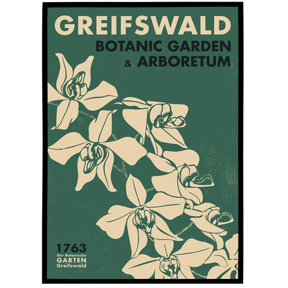 Greifswald Botanic Garden Poster