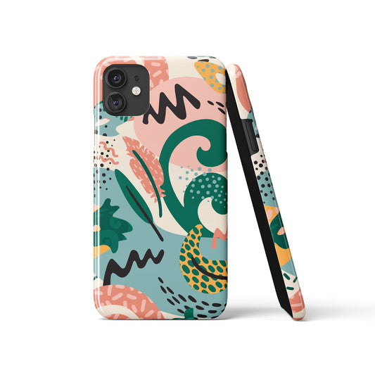 iPhone Case with Amazon Jungle Illustration