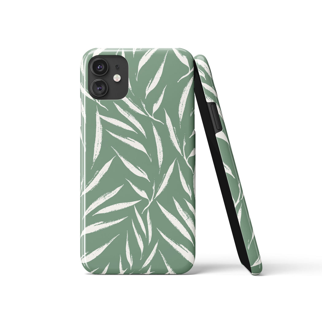 Green Botanical iPhone Case