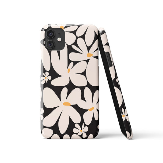 Cute Flowers 70s 60s 50s Pattern iPhone Case