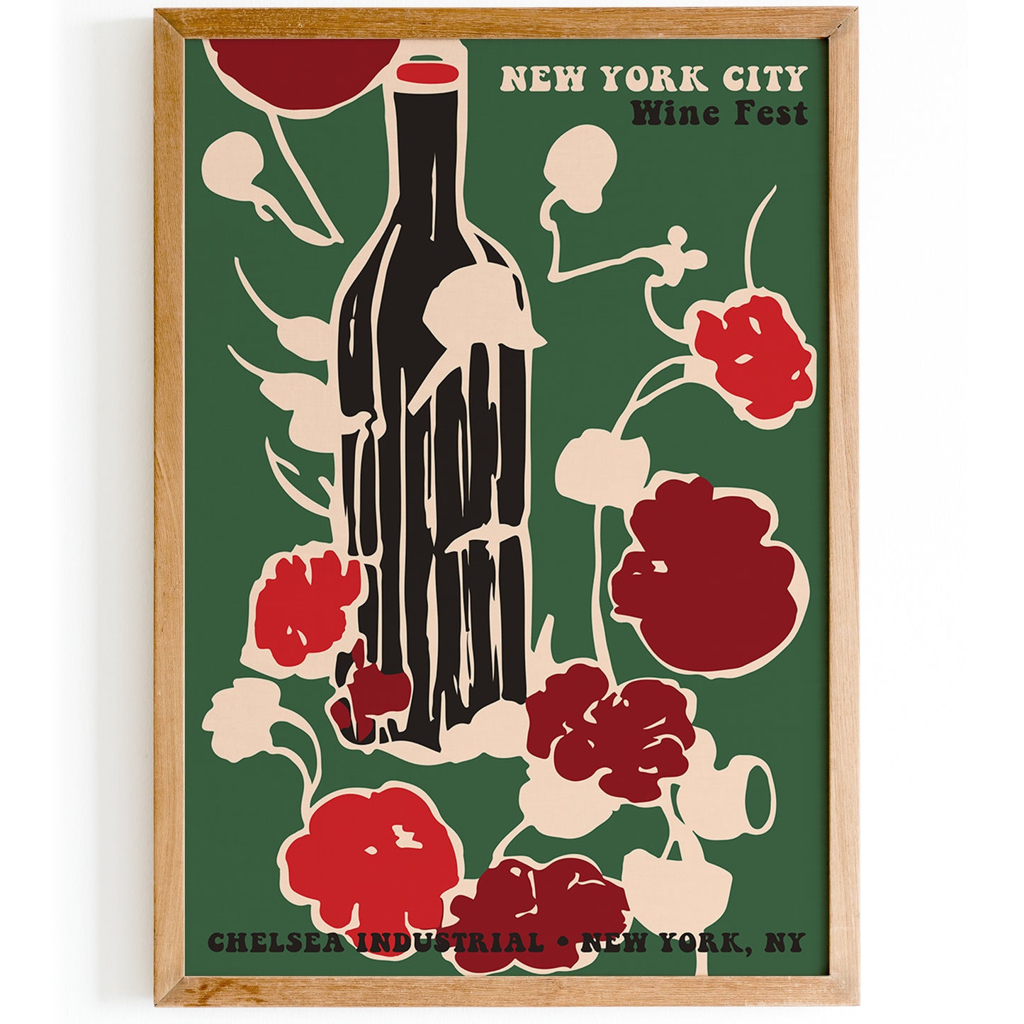 New York City Wine Fest Poster