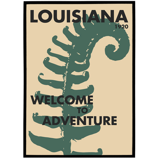 Louisiana 1920 Poster