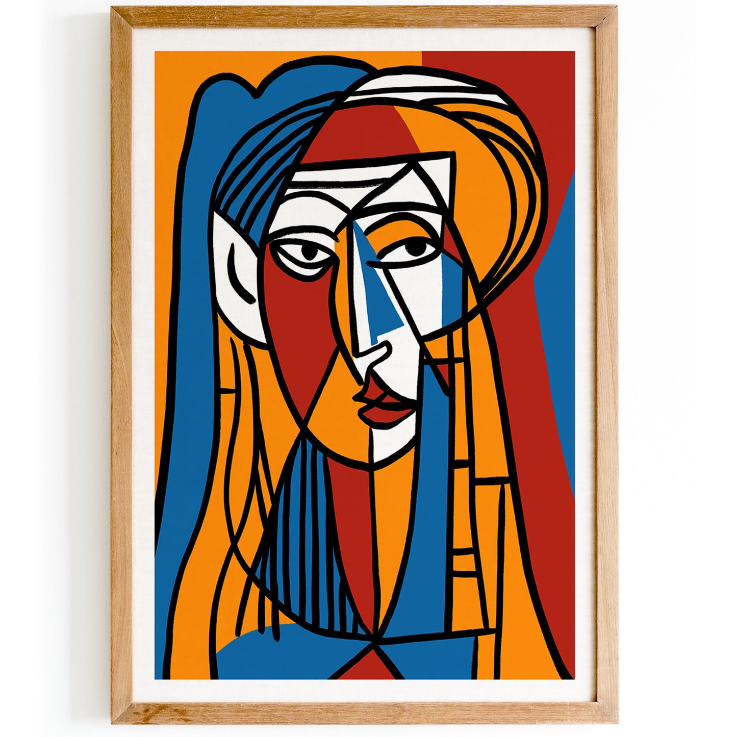 Pablo Picasso Cubism Woman Poster