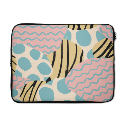 Handdrawn Modern Pattern MacBook Sleeve