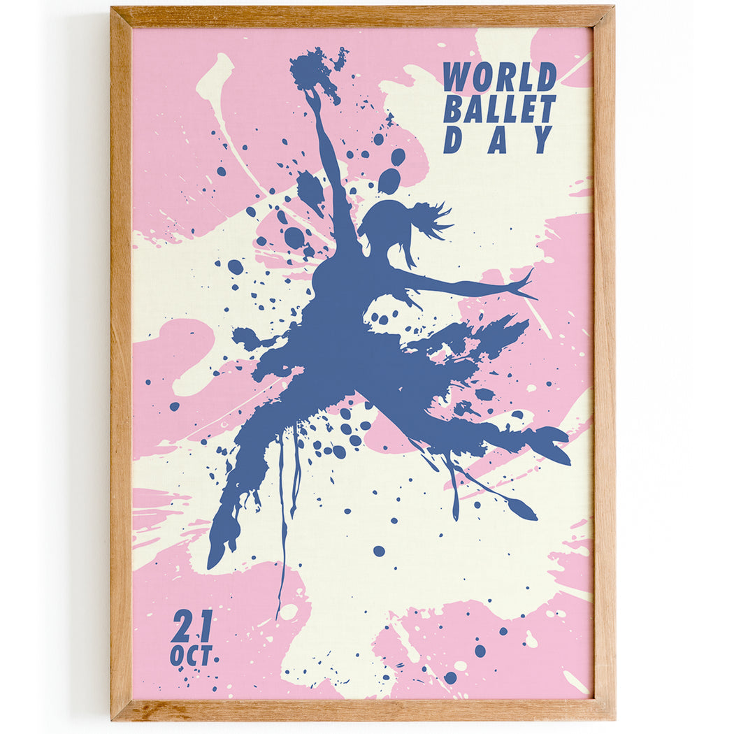 World Ballet Day Art Print