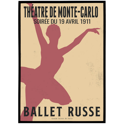 Ballet Russe 1911 Poster