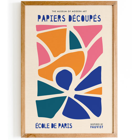 Papiers Decoupes No.1 Poster