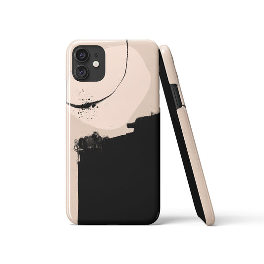 Rustic Abstract Style iPhone Case