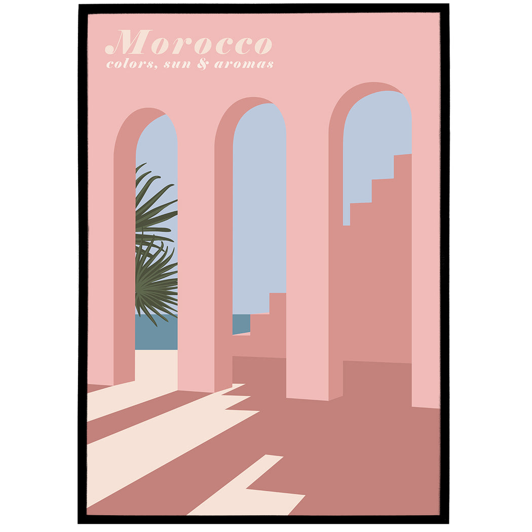 Morocco, Sun & Aromas Poster