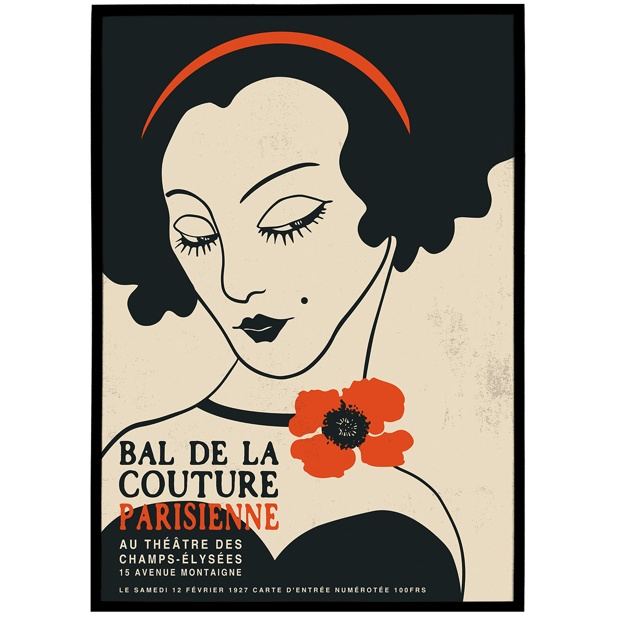 Bal de la Couture Parisienne Poster
