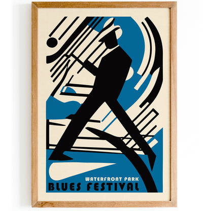 Waterfront Blues Festival Poster