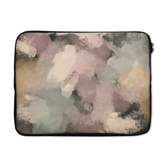 Abstract Grunge Brushes MacBook Sleeve
