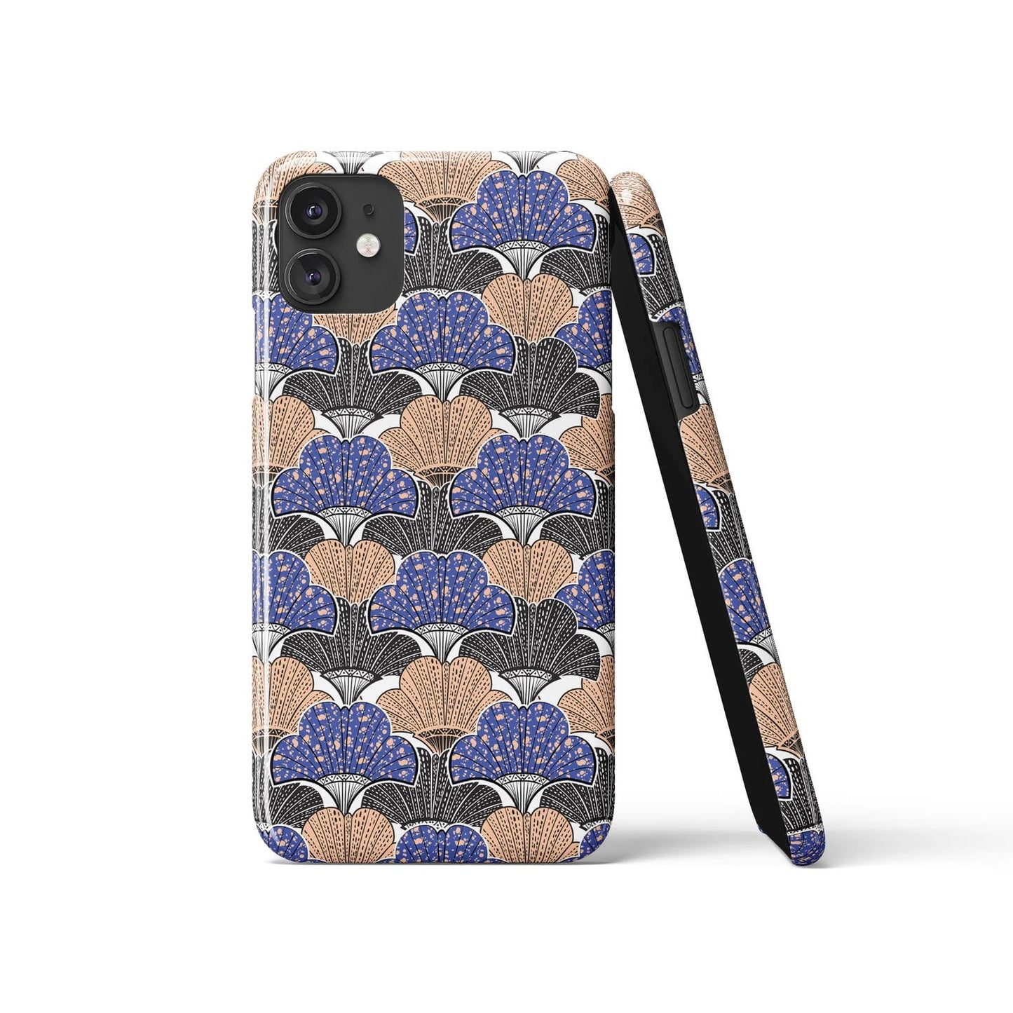 Art Deco Botanical Pattern iPhone Case