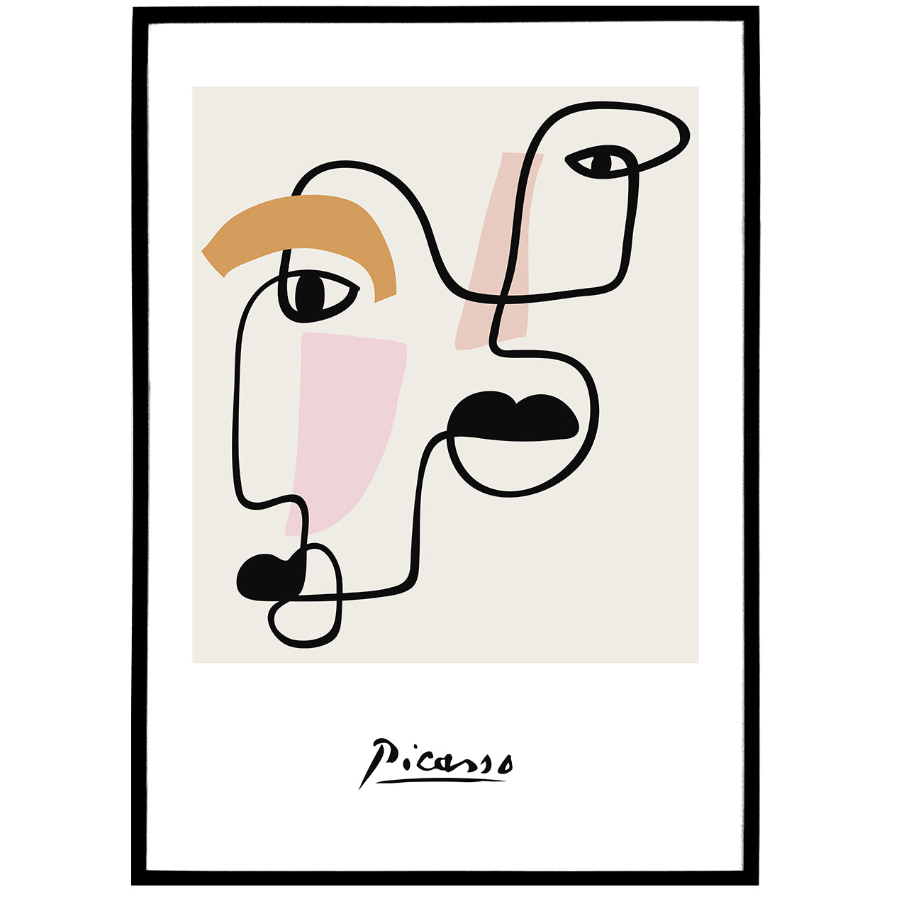 Picasso Cubism Poster