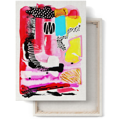 Abstract Painting Inspired Art Canvas