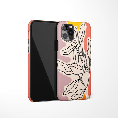 Floral Drawing iPhone Case 2