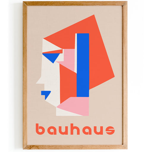 Bauhaus Woman Minimalist Poster