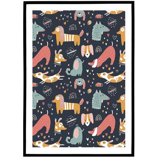 Cute Dogs Poster