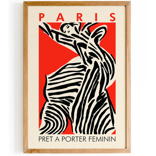 Pret A Porter Feminin Fashion Poster