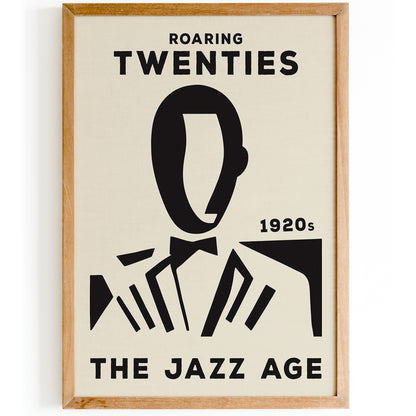 The Jazz Age 1920s Poster