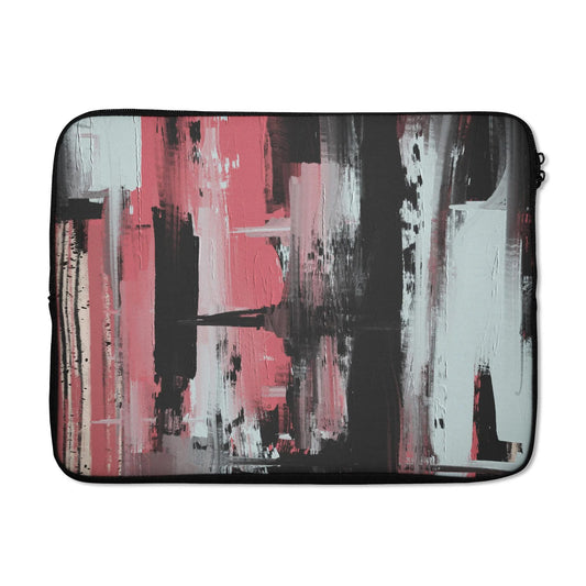 Painted Abstract Modern Pattern - Laptop Sleeve