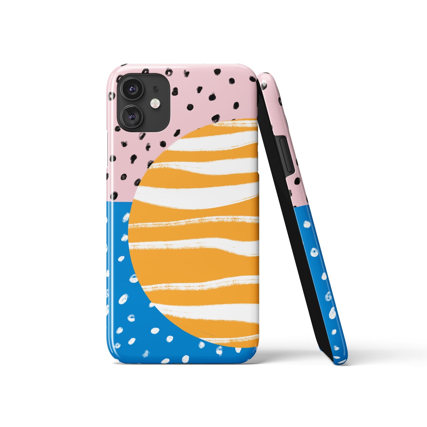 Mid Century Modern Sun iPhone Case