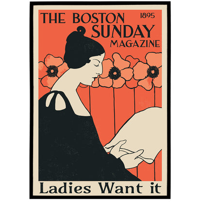 The Boston Sunday Magazine Poster