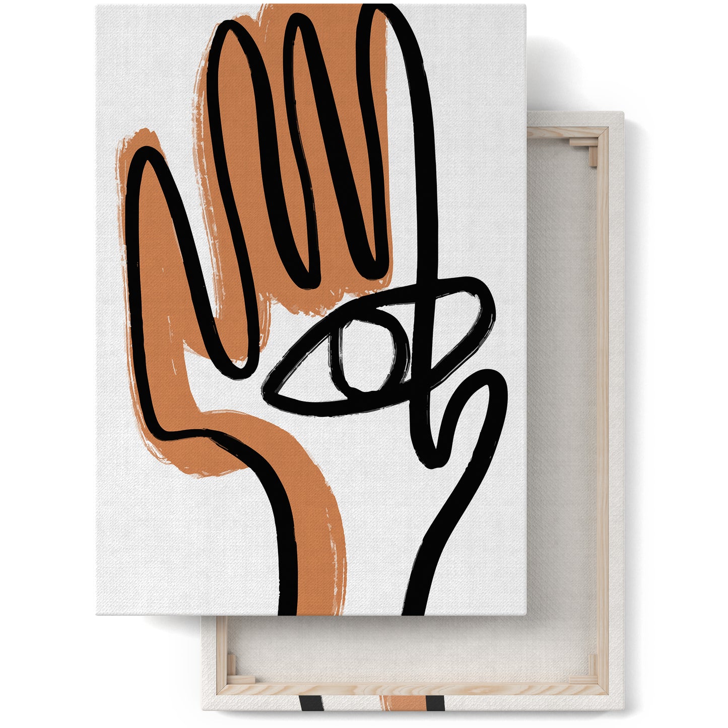 Picasso Cubism Inspired Canvas Print