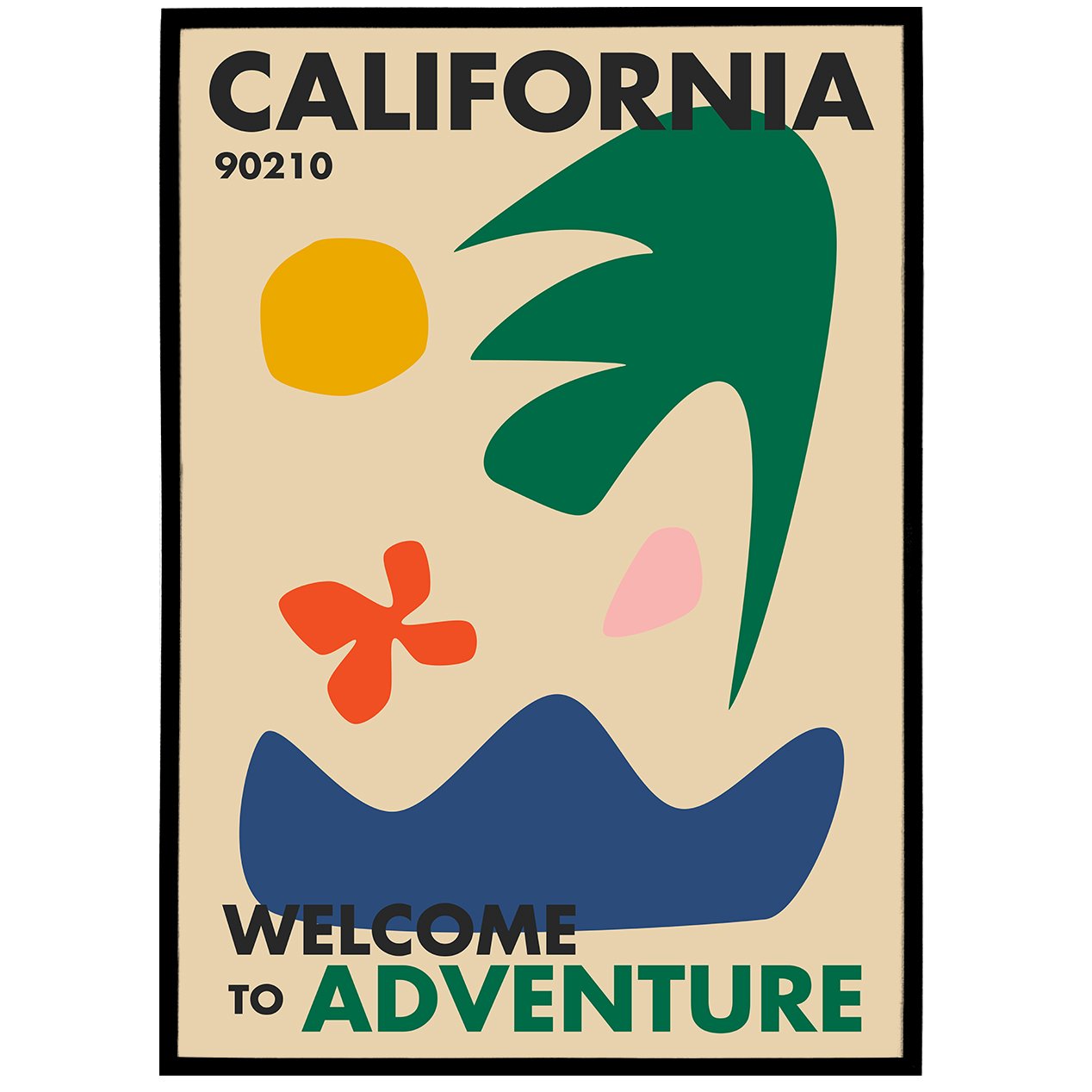 California 90210 Poster