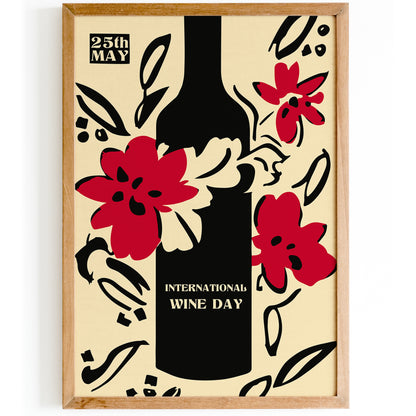 International Wine Day Poster