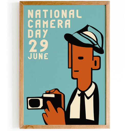 National Camera Day Poster