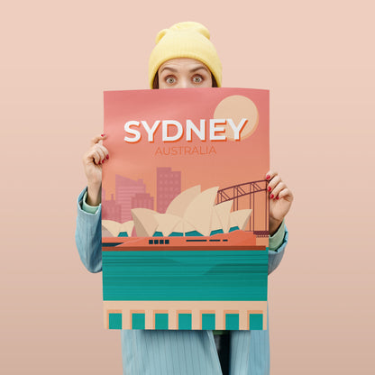 Syndey Travel Artistic Print