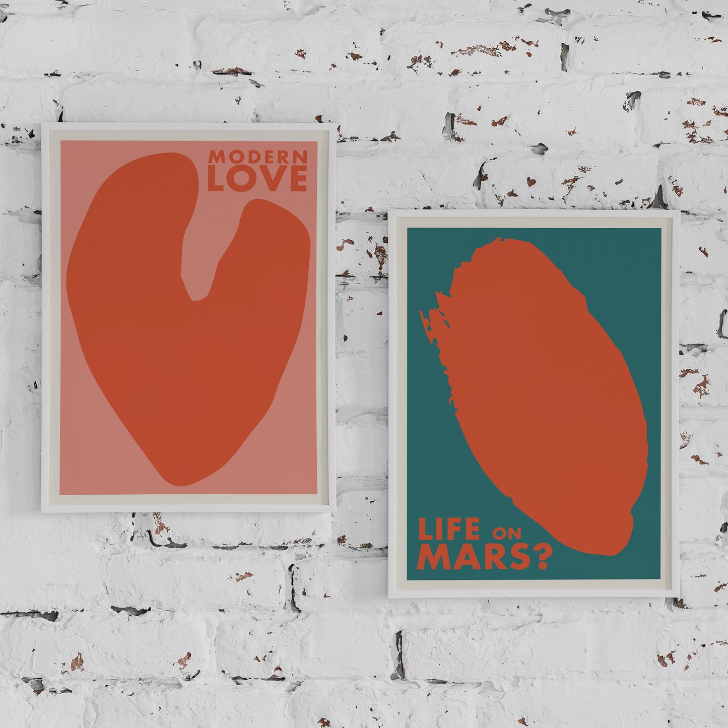 Set of 2 Music Art Prints