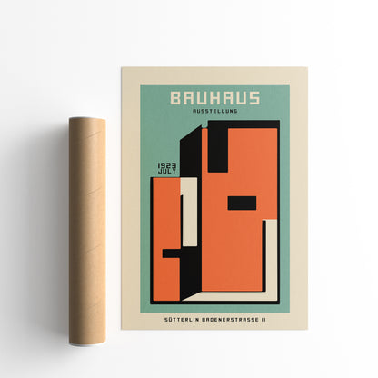 Blockhead Bauhaus Poster