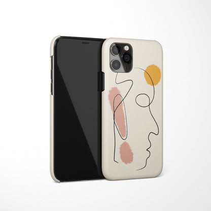 Line Art Vintage iPhone Case