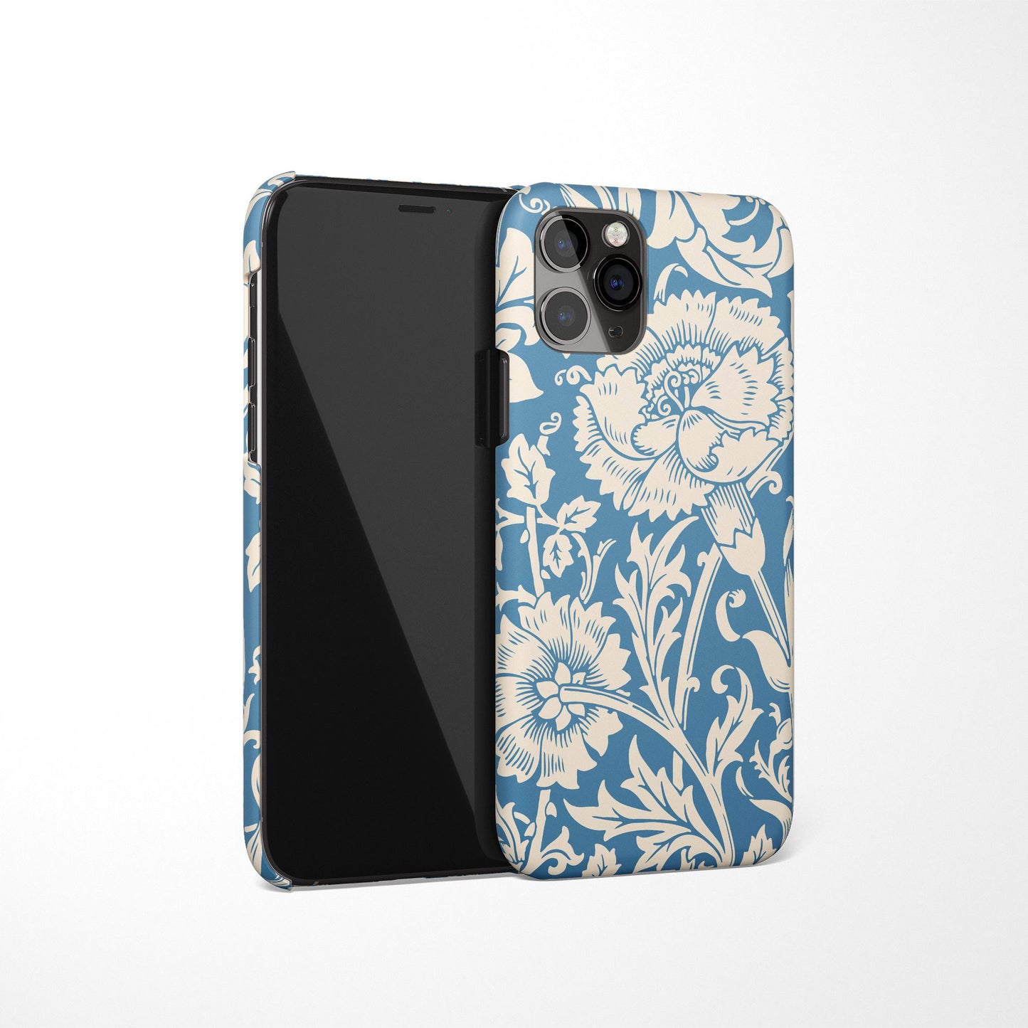 Blue Floral iPhone Case