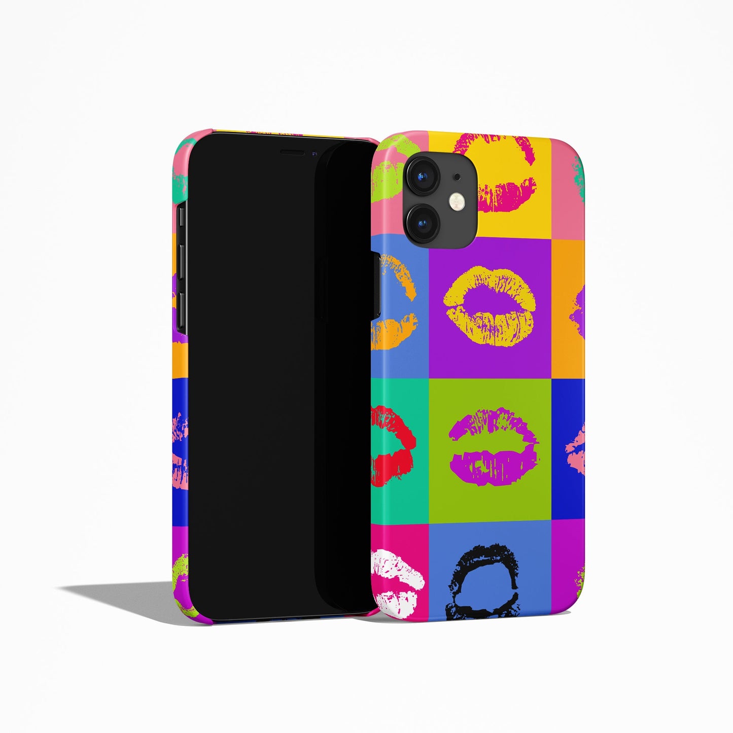 Pop Art Warhol Lips iPhone Case