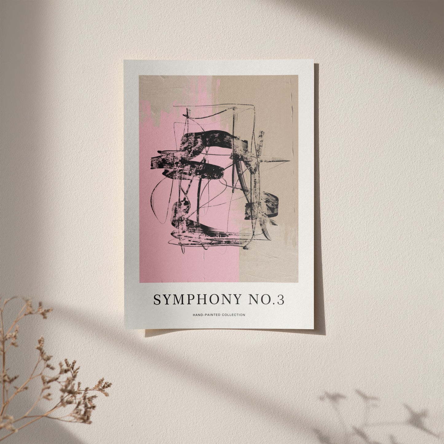 Symphony No3 Abstract Painting Print