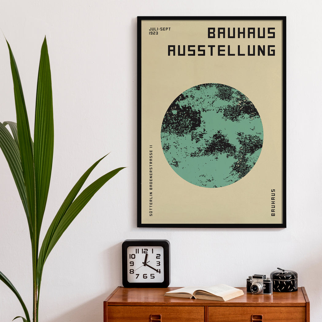 Bauhaus Ausstellung Earth Poster